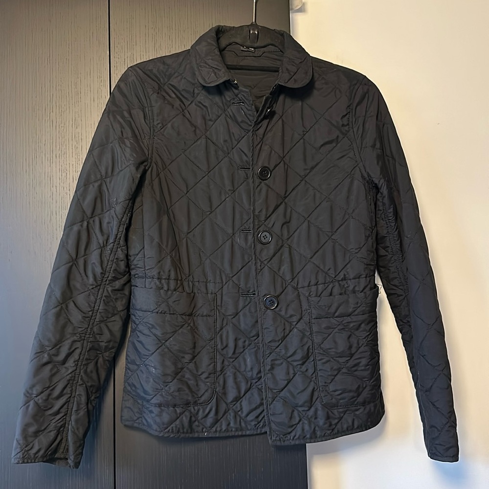 Theory Quilted Jacket in Black - Small